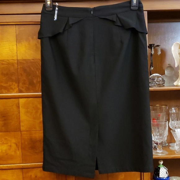 Grace Karen Black Pencil Skirt  Size M - Picture 5 of 12